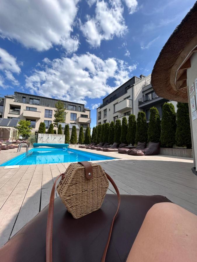 Appartamento Super Mini Loft With Outdoor Pool. Palanga Esterno foto