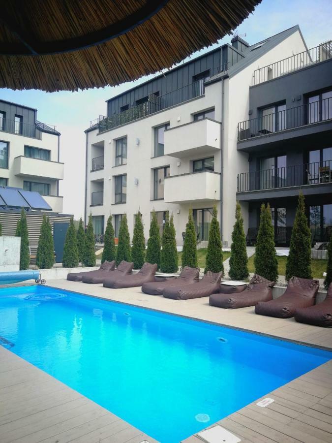 Appartamento Super Mini Loft With Outdoor Pool. Palanga Esterno foto